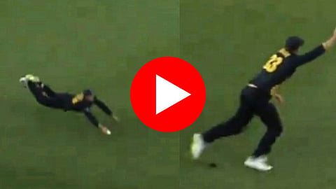 Marnus Labuschagne Catch: फ्लाईंग लाबुशेन! धावत आला अन् लांब डाईव्ह मारत टिपला भन्नाट झेल! पाहा VIDEO 