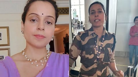 कंगना रणौत यांना कानशिलात लगावणाऱ्या CISF महिला जवानाच्या अडचणीत भर; विभागाकडून मोठी कारवाई