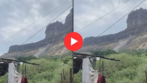  घरात गाढ झोपेत असताना मलंगगडाची दरड कोसलळी, लेकाला वाचवाताना वडिलांचा मृत्यू 