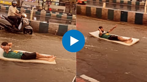 Pune Rain Viral Video