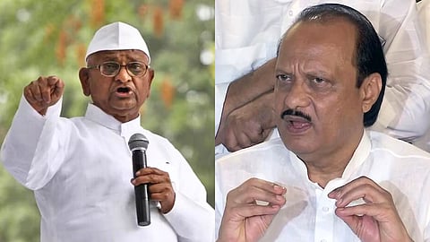 शिखर बँक घोटाळा प्रकरणातील क्लिनचीटवर अण्णा हजारेंचा आक्षेप; अजित पवार यांच्या अडचणी वाढणार?