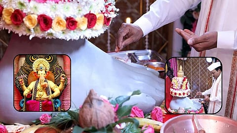 Lalbaugcha Raja 2024: गणपती बाप्पा मोरया! लालबागच्या राजाचा पाद्यपूजन सोहळा संपन्न