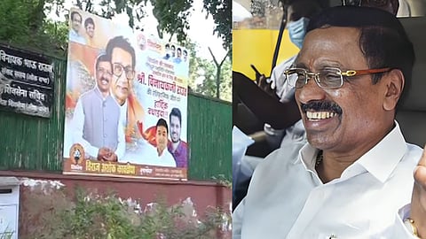 महाराष्ट्राचा पॅटर्न दिल्लीत; लोकसभेच्या निकालाआधीच विनायक राऊतांच्या विजयाचे बॅनर