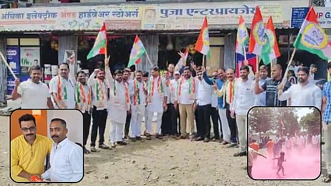 Shirur Lok Sabha: शिरूरमध्ये अमोल कोल्हे आघाडीवर, पेढे वाटून केला जल्लोष