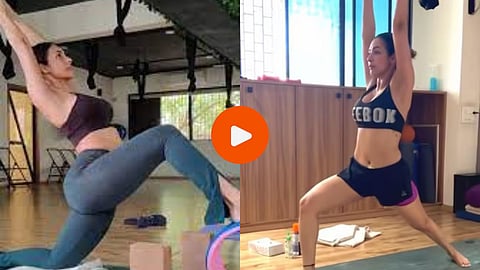 Malaika Arora Yoga Video : आयटम गर्ल मलायका अरोराचा योग करतानाचा VIDEO बघा!