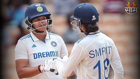 IND-W vs SA-W, Test Match: टीम इंडियाचा दक्षिण आफ्रिकेला दणका! पहिल्याच सत्रात स्म्रिती अन् शेफालीचं विक्रमी शतक