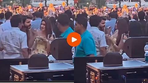 Anant- Radhika 2nd Pre Wedding : प्री-वेडिंग अनंत-राधिकाचा पण चर्चा जान्हवी- शिखरची; भर पार्टीत अभिनेत्रीने बॉयफ्रेंडला भरवला घास, Video Viral