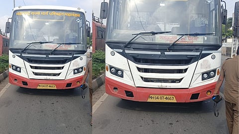 Pune Bus Accident: महामार्ग ओलांडतांना पादचाऱ्याला ST बसने उडवलं, ४१ वर्षीय व्यक्तीचा जागीच मृत्यू