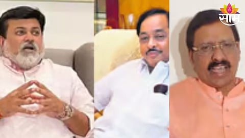 vinayak raut statement on uday samant and narayan rane banner