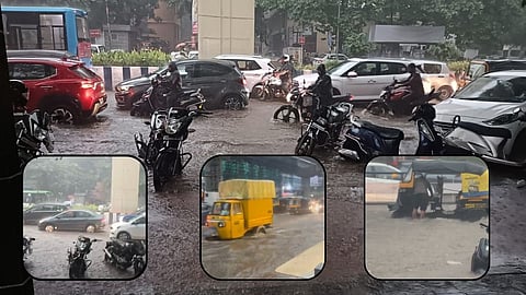 Pune Rain: पुण्याला पावसाने झोडपलं, रस्त्यांना नदीचे स्वरुप; ओढ्याला पूर आल्याने घरांमध्ये शिरले पाणी 