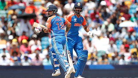 IND vs SA, 1st Innings: बार्बाडोसमध्ये विराट- अक्षरची बॅट तळपली! दक्षिण आफ्रिकेसमोर विजयासाठी मोठं आव्हान