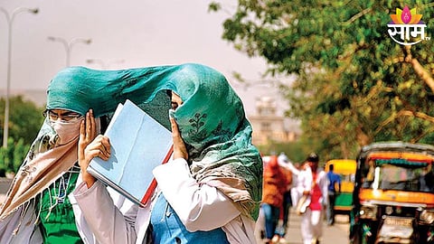 heat wave in bhandara recorded highest temperature yesterday  