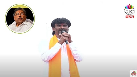 चंद्रकांत पाटलांनी सरकारची सुपारी घेऊ नये, ओबीसीतून आरक्षण घेणारच; परभणीत मनोज जरांगे कडाडले  
