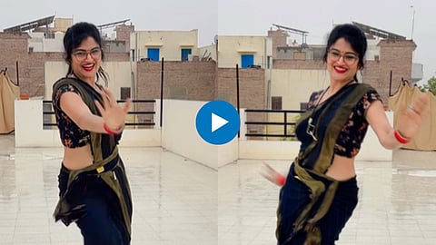  'आगे है बरसात, पीछे है...'; भरपावसात महिलेचा भन्नाट डान्स, व्हिडिओ पाहून म्हणाल, 'चाक धूम धूम...'