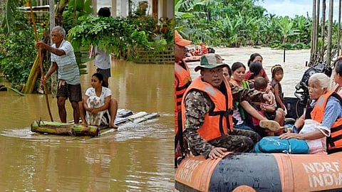 Assam- Manipur Flood: आसाम- मणिपूरमध्ये पावसाचा हाहाकार, पूरामुळे ४८ जणांचा मृत्यू; जनजीवन पूर्णत: विस्कळीत