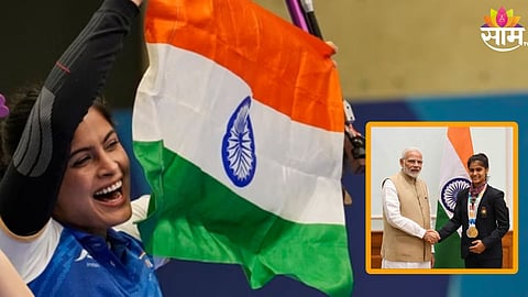 'नेमबाजीत पदक जिंकणारी पहिलीच भारतीय महिला', PM मोदींनी केलं मनू भाकरचं कौतुक   