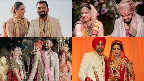 Bollywood Actress And Cricketer Wedding : अफेरची चर्च ते लग्नगाठ: कोणते क्रिकेटपटू अडकले बॉलिवूड अभिनेत्रींसोबत लग्नबंधनात