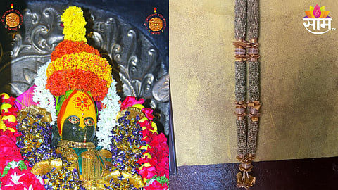 तुळजाभवानी देवीला विलायची अन् लवंगाचा हार