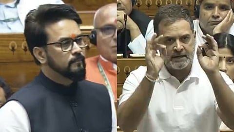 Rahul Gandhi vs Anurag Thakur: अनुराग ठाकूर यांनी शिवी दिली, मला त्यांची माफीही नको; संसदेत राहुल गांधी आणि भाजप नेत्यांमध्ये घमासान Video  