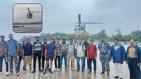 Raigad News: समुद्रात भरकटलेल्या जहाजावरील खालाशांची सुटका, एअरलिफ्टचा थरारक VIDEO पाहा