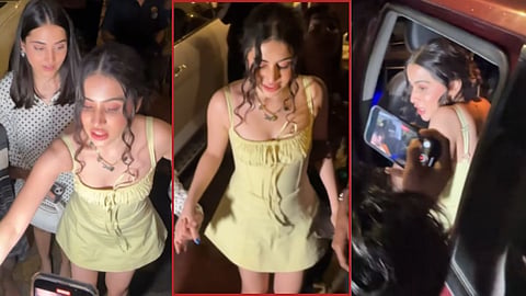 Urfi Javed Video Goes viral | उर्फी जावेदचा एक व्हिडिओ व्हायरल होत आहे. त्यात तिला नीट चालताही येत नसल्याचं दिसतं.