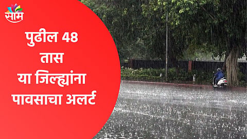 Weather Alert : पुढील ४८ तास धोक्याचे, महाराष्ट्राला अवकाळी पाऊस झोडपणार, वाचा हवामानाचा अंदाज 
