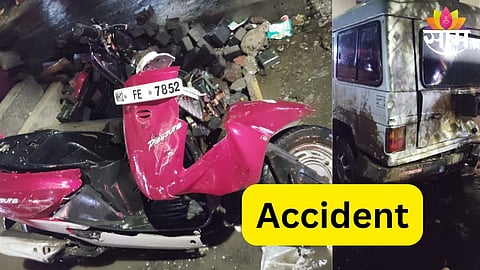  कोथरूडमध्ये विचित्र अपघात
