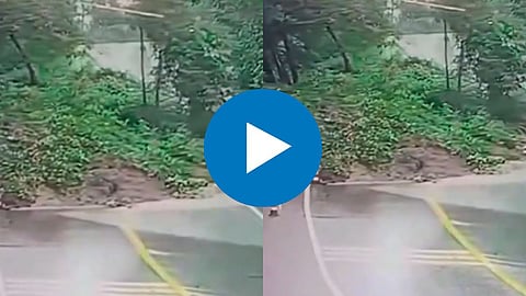 Mountain Collapsed Video