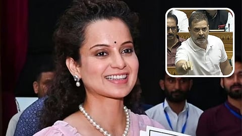 Kangana Ranaut On Rahul Gandhi: 'चक्रव्यूह'च्या वक्तव्यावरून राजकारण तापलं; राहुल गांधींची ड्रग्ज टेस्ट करा, कंगना रणौत यांची मागणी  