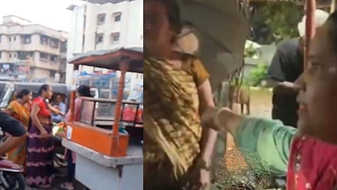 बदलापुरात व्यवसाय करणाऱ्या मराठी महिलेला त्रास, परप्रांतीय महिला व्यावसायिकांना मनसे स्टाईल दणका 