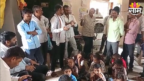prashant dikkar demands teachers for marod school sangrampur 