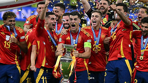 UEFA EURO 2024: स्पेनचा संघ युरो चॅम्पियन! फायनलमध्ये इंग्लंडला लोळवत चौथ्यांदा जेतेपदावर कोरलं नाव