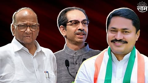  गेली शिवशाही आली गुंडशाही; 'हिट अँड रन' प्रकरणावरून विधीमंडळाच्या पायऱ्यावर विरोधकांची निदर्शने