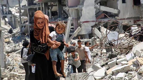 Israel Air Strike: इस्रायली सैन्याकडून  गाझावर आणखी एक मोठा हवाई हल्ला, ३० जणांचा मृत्यू  