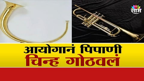 पिपाणी 'बंद', तुतारी वाजणार! शरद पवार गटाला आयोगाचा मोठा दिलासा; पिपाणी चिन्ह गोठवलं