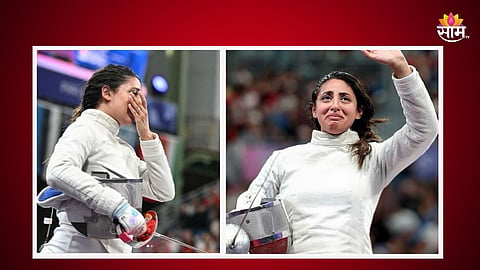 Paris Olympics 2024:'तिच्या धैर्याला सलाम', ७ महिन्यांची गर्भवती असूनही तलवार घेऊन ऑलिंपिकमध्ये उतरली