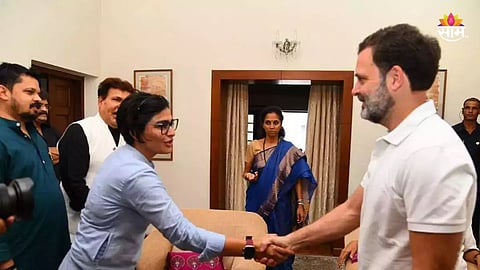 Sonia Doohan Joined Congress: राष्ट्रीय पातळीवर शरद पवार, अजित दादांना धक्का! राष्ट्रवादीच्या 'लेडी जेम्स बाँड'चा काँग्रेस प्रवेश 
