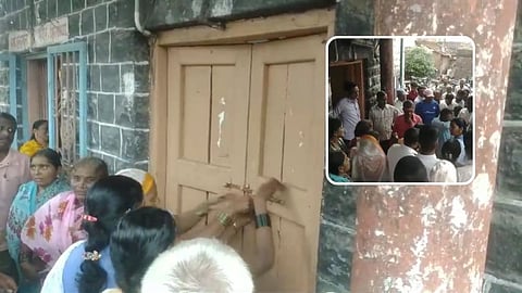 Kolhapur News: कोल्हापुरात ग्रामस्थ आक्रमक, तलाठी आणि पशुवैद्यकीय अधिकाऱ्याला कोंडलं; नेमकं काय घडलं?