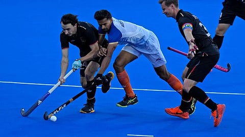 Paris Olympics 2024  Hockey Semi Final: गोल्डचं स्वप्न मावळलं; ब्रॉन्झची आशा कायम, सेमीफायनलमध्ये भारताचा पराभव