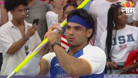 Paris Olympic 2024, Neeraj Chopra: नीरज चोप्राने रौप्य पदकावर साधला निशाणा! पाहा तो ऐतिहासिक क्षण- VIDEO