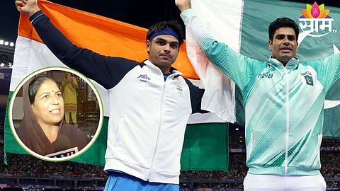 Neeraj Chopra Mother Statement: 'नीरज जिंकल्याचा मला आनंद, अर्शदही माझ्या मुलासारखाच..' नीरजच्या आईंची पहिली प्रतिक्रिया