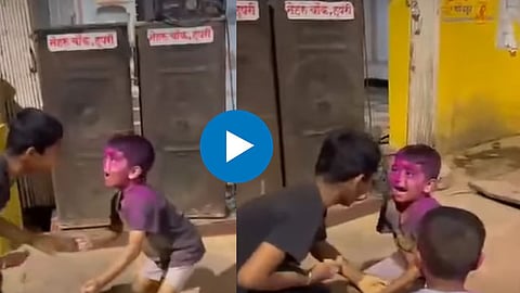 लहान मुलाचा हलगीवर जबरदस्त ठेका; मित्रासोबत केला लय भारी डान्स
