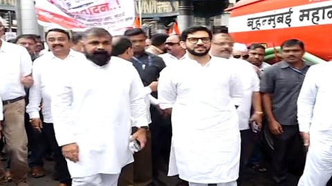 Police stopped Aditya Thackeray's 