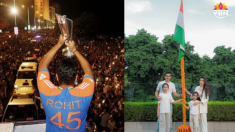 Independence Day 2024: सचिन तेंडुलकर ते विराट कोहली..दिग्गज क्रिकेटपटूंनी असा साजरा केला स्वातंत्र्यदिन