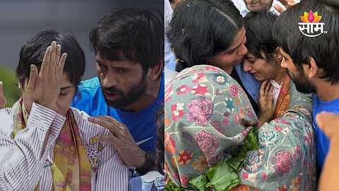 Vinesh Phogat Grand Welcome: 'संघर्षकन्या' विनेश फोगट मायदेशी परतली! दिल्लीत जंगी स्वागत अन्  डोळ्यात अश्रु; पाहा VIDEO