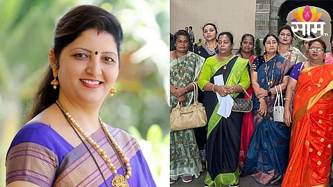 महिलांवरील अत्याचार थांबेना, रुपाली चाकणकरांची तातडीने हकालपट्टी करा; पुण्यातील महिला आक्रमक