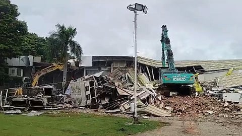 Superstar Nagarjuna's Convention Hall Demolished