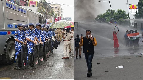 Nabanna Abhiyaan Rally: अत्याचाराच्या घटनेनंतर बंगालमध्ये आंदोलन पेटलं! पोलिसांकडून लाठीचार्ज, अश्रुधुराच्या नळकांड्या फोडल्या; पाहा VIDEO 
