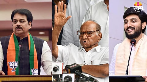 Maharashtra Politics: शरद पवारांची हर्षवर्धन पाटलांशी बंद दाराआड चर्चा, विवेक कोल्हेंसोबत एकत्र प्रवास, पुण्यात मोठ्या घडामोडी; महायुतीचं टेन्शन वाढलं?  
