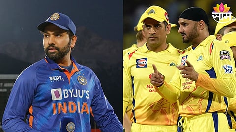 रोहित शर्मा आणि  एमएस धोनीच्या कॅप्टन्सीमध्ये काय फरक आहे? Harbhajan Singh ने विषयच संपवला